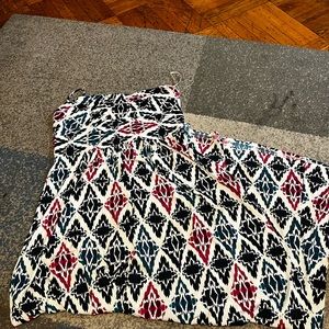 Ann Taylor printed maxi- 16 TALL!